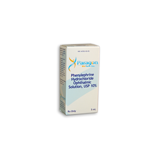 Phenylephrine 10% Ophthalmic Solution - 5mL (Copy) Optometric, Eye Care and Ophthalmic Supplies at Stag Medical.