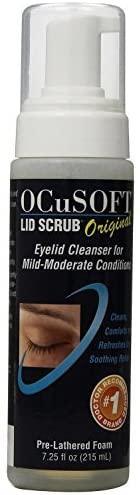 OcuSoft Eyelid Scrub - Foam Pump - 7.25oz/Bt at Stag Medical - Eye Care, Ophthalmology and Optometric Products. Shop and save on Proparacaine, Tropicamide and More at Stag Medical & Eye Care Supply